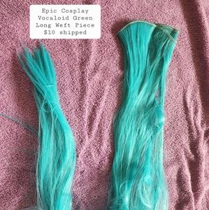 Epic Cosplay Vocaloid Green Weft